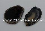 NGP4252 30*50mm - 45*75mm freefrom agate pendants wholesale