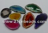 NGP4264 35*50mm - 45*80mm freefrom agate pendants wholesale