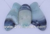 NGP43 Fashion amazonite gemstone pendants set jewelry wholesale