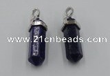 NGP5019 8*30mm sticks lapis lazuli gemstone pendants wholesale