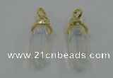 NGP5025 8*30mm sticks opal pendants wholesale