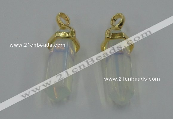 NGP5025 8*30mm sticks opal pendants wholesale