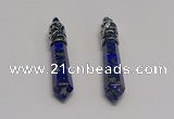 NGP5409 10*65mm sticks lapis lazuli gemstone pendants wholesale