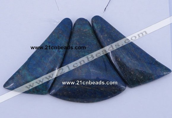 NGP57 Fashion chrysocolla gemstone pendants set jewelry wholesale