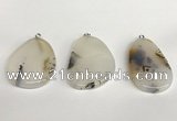 NGP5736 25*38mm - 32*45mm freeform agate pendants wholesale
