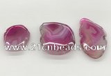 NGP5784 30*45mm - 40*60mm freeform agate slab pendants