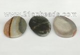 NGP5786 35*55mm - 45*65mm freeform agate slab pendants