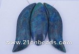 NGP58 Fashion chrysocolla gemstone pendants set jewelry wholesale