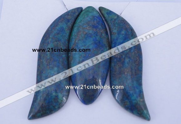 NGP58 Fashion chrysocolla gemstone pendants set jewelry wholesale