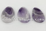 NGP5855 30*50mm - 40*60mm freeform dogtooth amethyst pendants