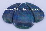 NGP59 Fashion chrysocolla gemstone pendants set jewelry wholesale