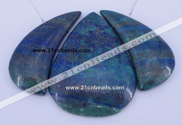 NGP59 Fashion chrysocolla gemstone pendants set jewelry wholesale