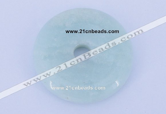 NGP603 5pcs 7*35mm amazonite gemstone donut pendants wholesale