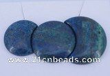 NGP66 Fashion chrysocolla gemstone pendants set jewelry wholesale