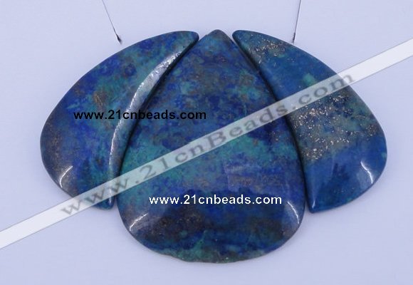 NGP67 Fashion chrysocolla gemstone pendants set jewelry wholesale