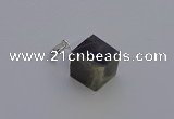 NGP6796 15*22mm cube labradorite gemstone pendants wholesale