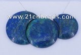 NGP68 Fashion chrysocolla gemstone pendants set jewelry wholesale