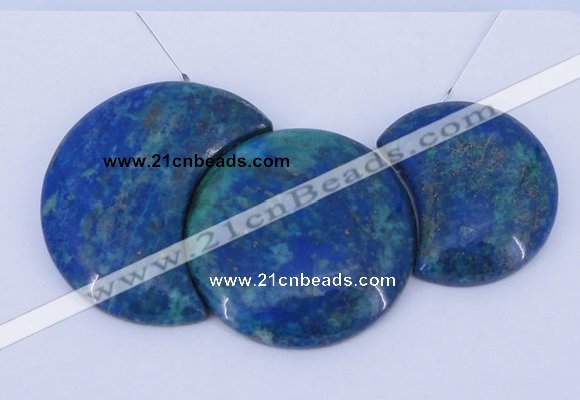 NGP68 Fashion chrysocolla gemstone pendants set jewelry wholesale