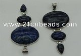 NGP8034 50*82mm - 52*86mm lapis lazuli pendant set jewelry