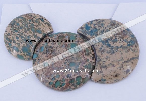 NGP81 Natural imperial jasper gemstone pendants set jewelry wholesale