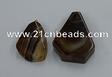 NGP8664 20*40mm - 40*50mm freeform agate pendants wholesale