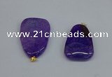 NGP8726 28*40mm - 30*54mm freeform agate pendants wholesale