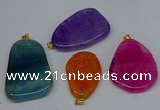 NGP8732 28*40mm - 30*54mm freeform agate pendants wholesale
