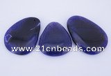 NGP879 5PCS 40-45mm*50-65mm freeform agate gemstone pendants