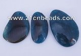 NGP880 5PCS 30-50mm*55-70mm freeform agate gemstone pendants