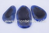 NGP881 5PCS 35-45mm*60-75mm freeform agate gemstone pendants