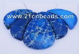 NGP90 Dyed imperial jasper gemstone pendants set jewelry wholesale