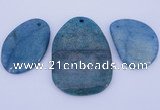 NGP938 5PCS 35-50mm*45-70mm freeform gemstone pendants wholesale