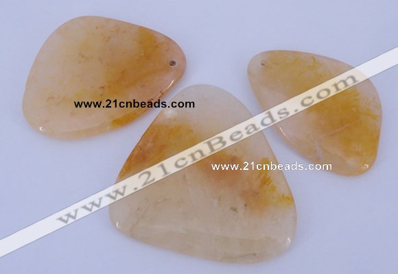 NGP954 5PCS 35-50mm*40-60mm freeform jade gemstone pendants