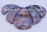 NGP96 Dyed imperial jasper gemstone pendants set jewelry wholesale