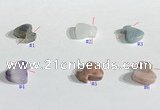 NGP9736 11*11mm  mixed gemstone pendants wholesale