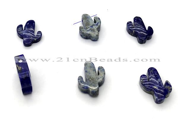 NGP9854 13*18mm natural lapis lazuli pendant