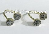 NGR1084 8mm coin shell rings wholesale