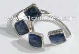 NGR1092 8mm square kyanite gemstone rings wholesale