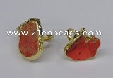 NGR264 22*30mm - 30*40mm freeform sea sediment jasper rings